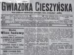 Gwiazdka Cieszyńska z 22 X 1918 r